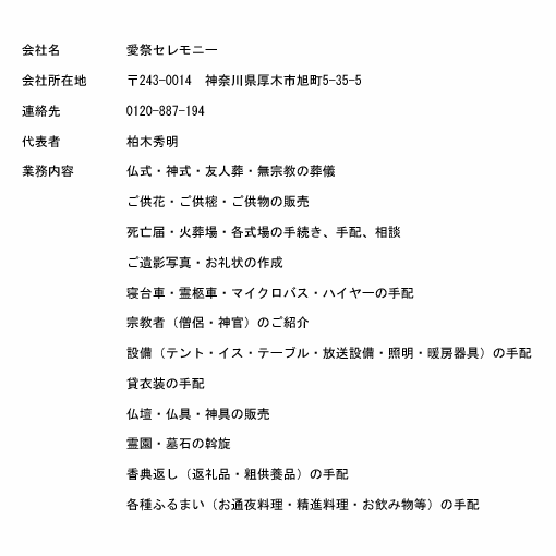 会社概要